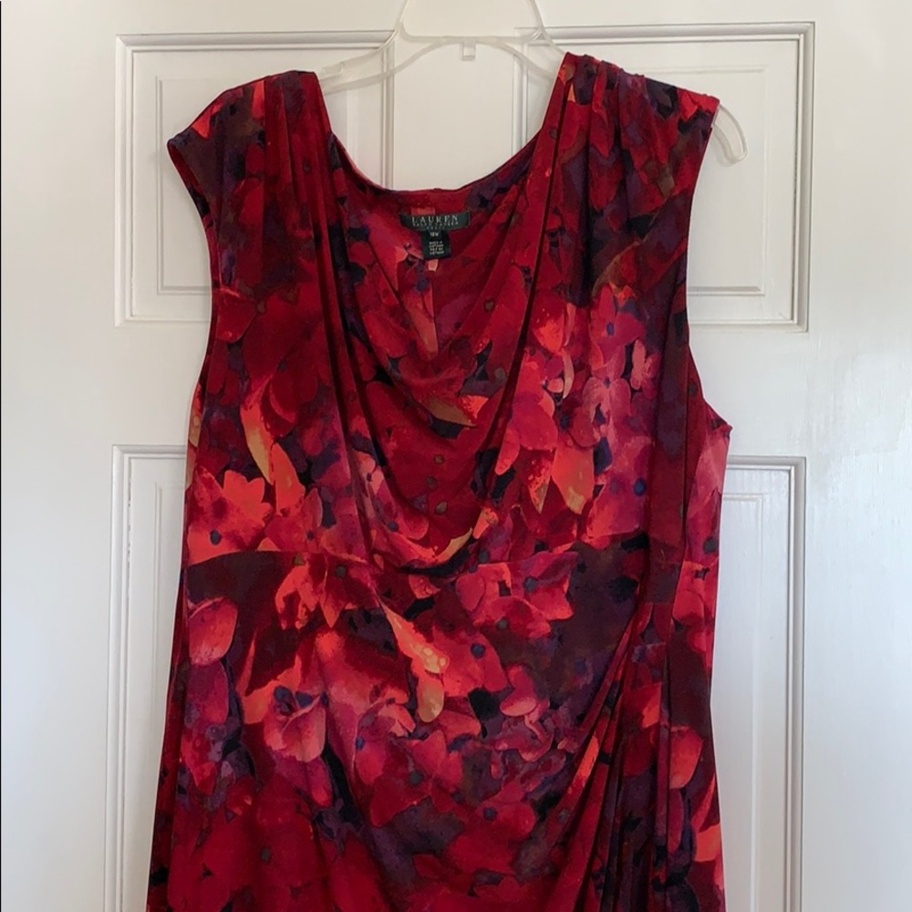 Plus Size Ralph Lauren Red Dress